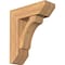 Ekena Millwork Legacy Slat Smooth Bracket w/ Offset Brace, Western Red Cedar, 7 1/2"W x 22"D x 26"H BKT0806X22X26LEC06SWR - alternate 1